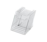 Exacompta Porte-document bureau 5 pochettes pour A4 cristal