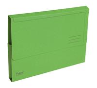 Exacompta Porte-documents Forever® A4, 200 feuilles 245 x 325 mm, carte recy Vert - Lot de 10