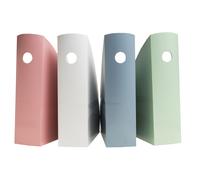 Range-revues Exacompta Mag-cube gamme AuteniK dos 8,2 cm couleurs assorties