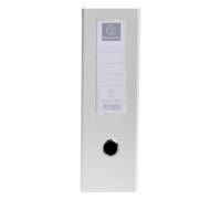 Exacompta Porte-revues – Dos 100 mm PVC Blanc – Format A4 – Lot de 10