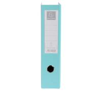 Exacompta - Réf. 90170E - 1 Porte-revues en carton extra rigide recouvert de plastique livré à plat - Dos de 7 cm - Dimensions 23x31 cm pour documents au format A4 - 5 couleurs pastels aléatoires