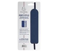 Exacompta - Porte-stylo Denim avec élastique 3,5x15,5cm Bleu