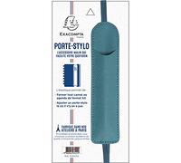 Exacompta - Porte-stylo Kaa avec élastique 3,5x15,5cm Bleu vert