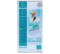 EXACOMPTA Porte-visuel droit vertical DL - Cristal