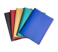 Protège-documents PP recyclé semi-rigide 60 vues Opak - Couleurs assorties