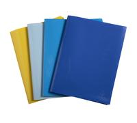 Protège-documents Bee Blue Exacompta polypropylène A4 20 pochettes - 40 vues couleurs assorties