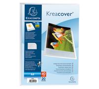 Protège-documents en polypropylène semi rigide Kreacover® Chromaline 40 vues - A4 - Incolore