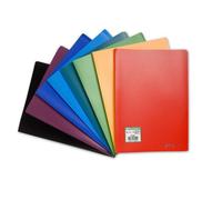 Exacompta Protège-documents OPAK en polypropylène souple 100 vues A4 couleurs assorties