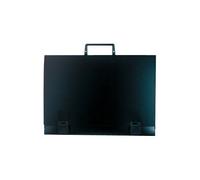 Exacompta Portfolio Suitcase With Handle Spine - Étui Pour Documents - Polypropylène - Noir