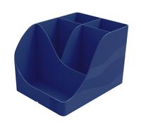 Exacompta Pot à crayons Pen-Wave Bee Blue 5 compartiments - Bleu marine