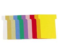 Fiche T indice 2 / 60 mm- Coloris assortis - Lot de 1 000