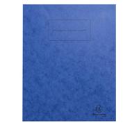 Protège cahier carte lustrée 225g - 17x22 cm - Bleu