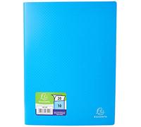 Protège-documents en polypropylène souple OPAK 20 vues - A4 - Bleu clair