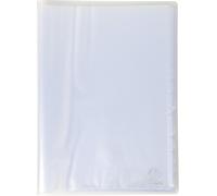 EXACOMPTA Protège-documents en polypropylène semi rigide Chromaline 80 vues - A4 - Cristal