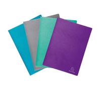 EXACOMPTA Protège-documents couverture carte semi rigide Teksto 40 vues - A4 - Couleurs assorties