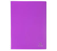 Protège-documents en polypropylène 5/10e OPAK pochettes Cristal 40 vues - A4 - Violet