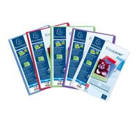 Protège-documents en polypropylène semi rigide Kreacover® Chromaline 120 vues - A4 - Couleurs assorties