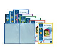 EXACOMPTA Protège-documents en polypropylène semi rigide Kreacover® Opaque 120 vues - A4 - Couleurs assorties
