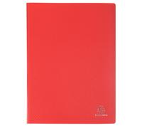 Exacompta Protège-documents OPAK - Polypropylène souple A4 120 vues Rouge