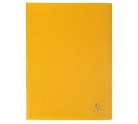 EXACOMPTA Protège-documents en polypropylène souple OPAK 20 vues - A4 - Jaune