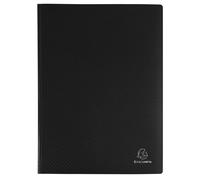 Protège-documents Opak Exacompta polypropylène A4 100 pochettes - 200 vues - Noir