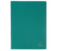 EXACOMPTA Protège-documents en polypropylène souple OPAK 40 vues - A4 - Vert foncé