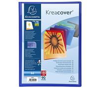 Protège-documents en polypropylène semi rigide Kreacover® - A4 - Couleurs assorties