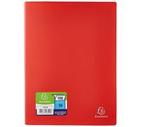 Exacompta Protège-Documents Opak A4 50 Pochettes antireflet Rouge