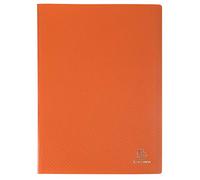 Exacompta Protège-documents OPAK – polypropylène 5/10e, pochettes Cristal 160 vues A4 Orange