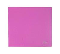 Protège-documents en polypropylène 5/10e OPAK pochettes Cristal 160 vues - A4 - Rose