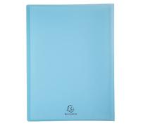 Exacompta – Protège-documents en polypropylène Kreacover Pastel – 80 vues – A4 – Couleurs assorties