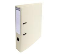 EXACOMPTA PVC-Ordner Premium, DIN A4, 70 mm, perlweiß