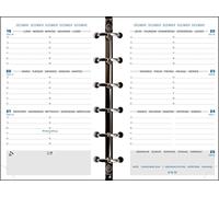 Exacompta - Recharge Agenda Exatime 14 - 8,1x12,6cm - Sept 2026-Déc 2027