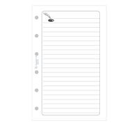 Exacompta Recharge pour Exatime 17 - 47 feuillets de notes 172×105 mm