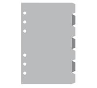 Exacompta Recharge Exatime 17 18222E – Jeu de 7 intercalaires, coloris assortis