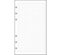 Exacompta Recharge Exatime 21 – 32 feuillets blancs quadrillés 5x5
