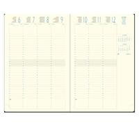 Exacompta Recharge Agenda Semainier Eurotime 24 - 16x24cm Janv à déc 2026