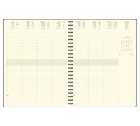 Exacompta Recharge Agenda semainier Eurotime 27S 21x27cm - Janv à déc 2027