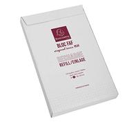 EXACOMPTA RECHARGE FAF n°2 16x10cm 170p. DOTS - Blanc