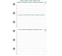 Exacompta Recharge Exatime 14 Journalier 2j/Page