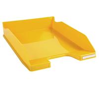 Exacompta - Réf. 113208D - Lot de 6 corbeilles à courrier COMBO MIDI Bee Blue - pour documents au format A4+ - dimensions utiles 34 x 25 x 6,5 cm - couleur safran