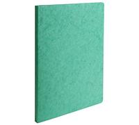 Exacompta 50x Chemise a dos rainé Carte lustrée 400gm2 24x32cm Vert 11503H