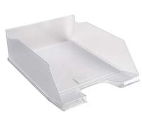 Corbeille à courrier maxi format Exacompta cristal