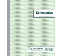 Exacompta Manifold COMMANDES - 21 x 18 cm - 50 feuillets autocopiants (2 ex.)
