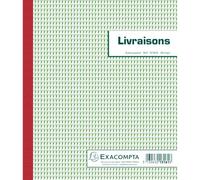 Exacompta Manifold LIVRAISONS - 21 x 18 cm - 50 feuilles autocopiantes 3 exemplaires