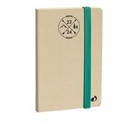 Exacompta - Réf. 13515E - Carton de 6 paquets de 100 fiches intercalaires trapézoïdales unies perforées Forever - 105x240mm - Bleu clair