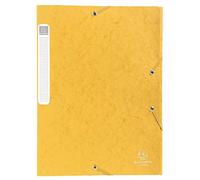 Chemise box Cartorel 24 x 32 cm dos 4 cm - jaune