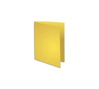 Exacompta - Réf. 150005E - Carton de 10 paquets de 100 sous-chemises FLASH 80 g/m2 aux teintes vives - 100% recy s et certifiées Ange Bleu - dimensions 22 x 31 cm pour format A4 - couleur canari