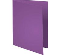 Exacompta - Réf. 150008E - Carton de 10 paquets de 100 sous-chemises FLASH 80 g/m2 aux teintes vives - 100% recy s et certifiées Ange Bleu - dimensions 22 x 31 cm pour format A4 - couleur lilas