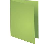 Exacompta - Réf. 150013E - Carton de 10 paquets de 100 sous-chemises FLASH 80 g/m2 aux teintes vives - 100% recy s et certifiées Ange Bleu - dimensions 22 x 31 cm pour format A4 - couleur tilleul